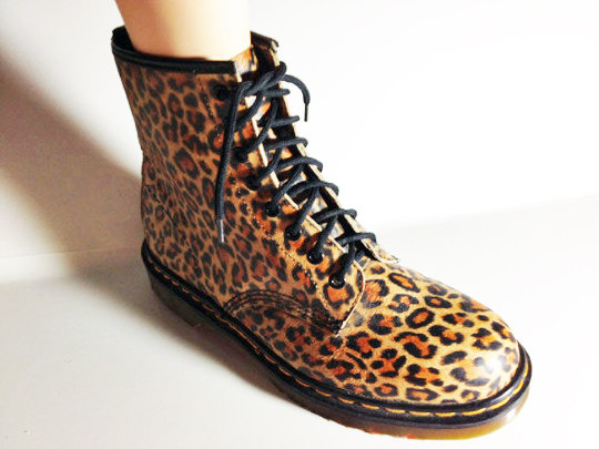 1990s leopard Doc Martens - Courtesy of cosmiccowgirl