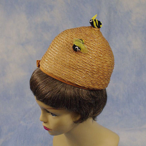 1960s beehive hat  - Courtesy of myvintagecocktail
