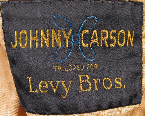 from a 1970s Johnny Carson suit - Courtesy of Hollis Jenkins-Evans