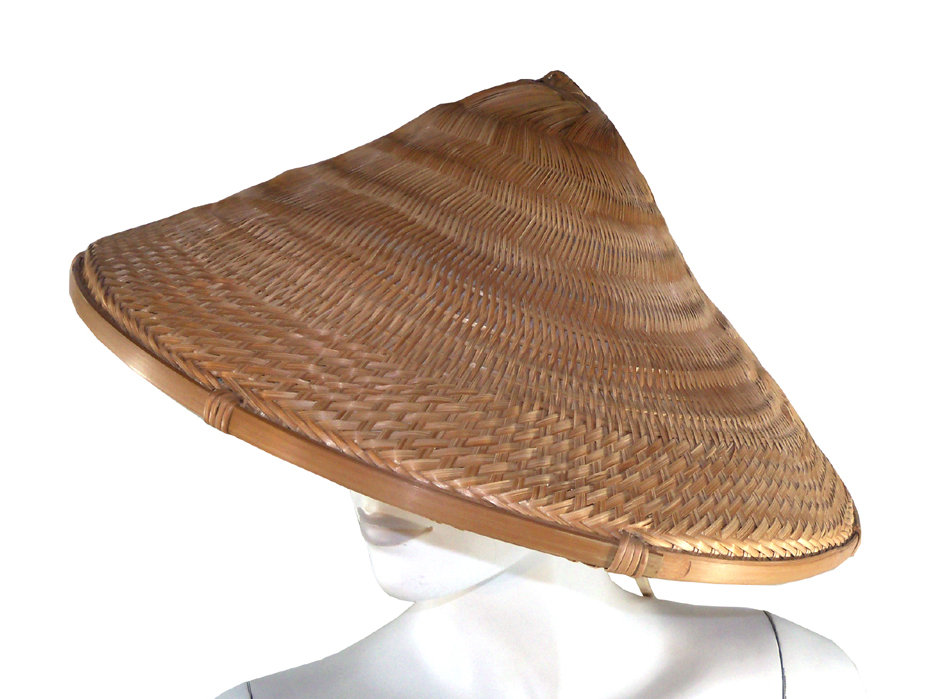 1950s souvenir conical Asian hat - Courtesy of pinkyagogo