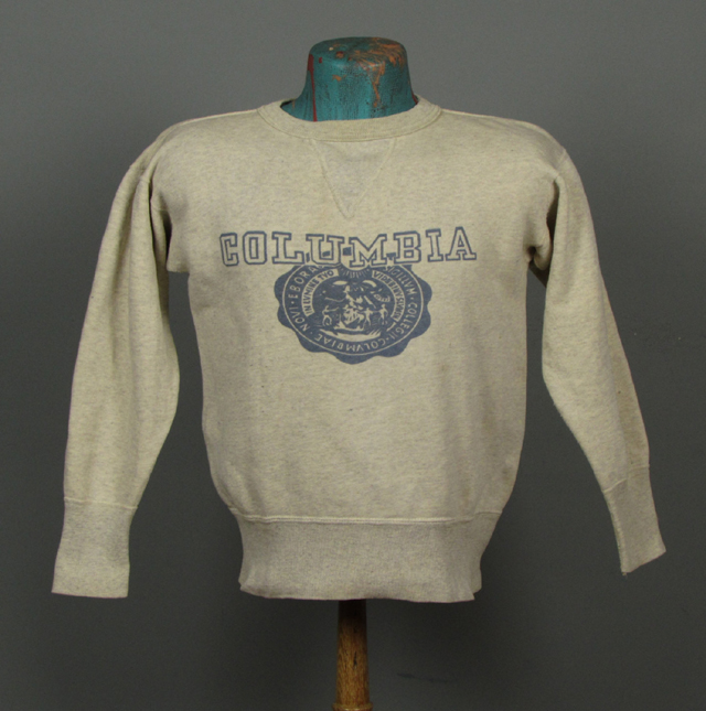 1940s Columbia sweatshirt