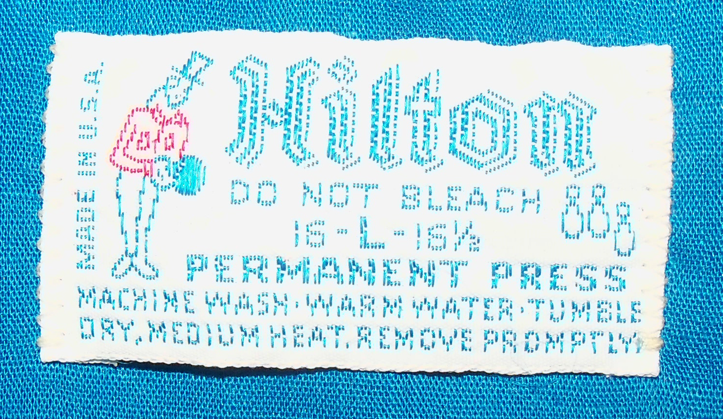 from an early 1970s shirt - Courtesy of pinkyagogo