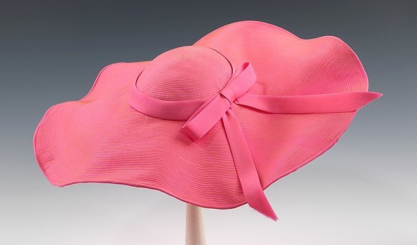 1955 Adolfo picture hat  -  Courtesy of the Metropolitan Museum of Art