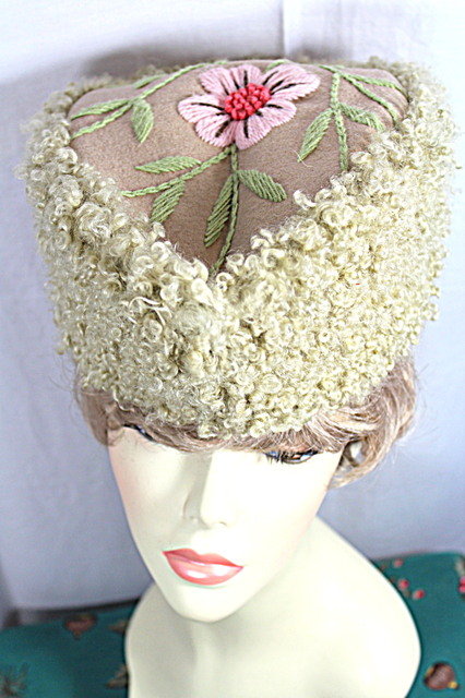 1960s Adolfo Cossack hat - Courtesy of cmpollack