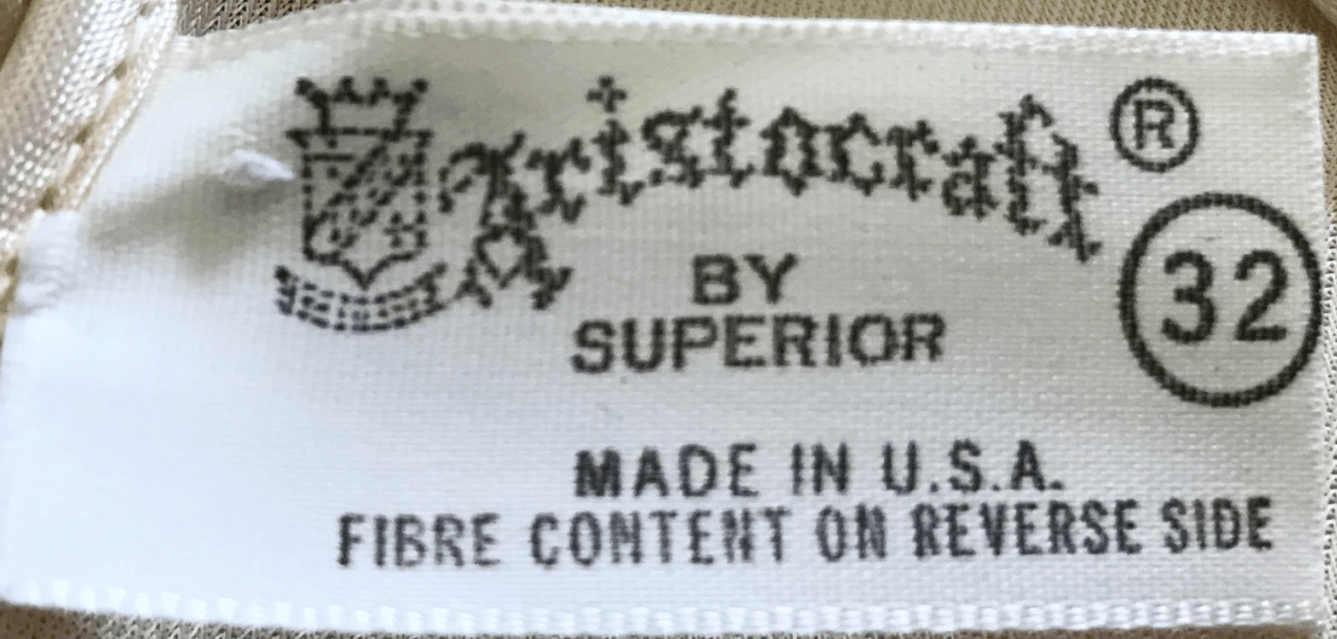 from a 1960s slip - Courtesy of Ranch Queen Vintage