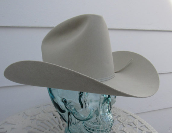1980s Resitol cowboy hat  - Courtesy of wyomingvintage