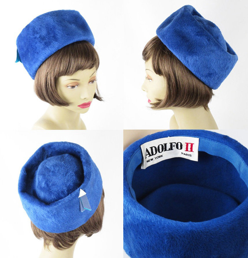 1970s Adolfo Cossack hat  - Courtesy of alleycatsvintage