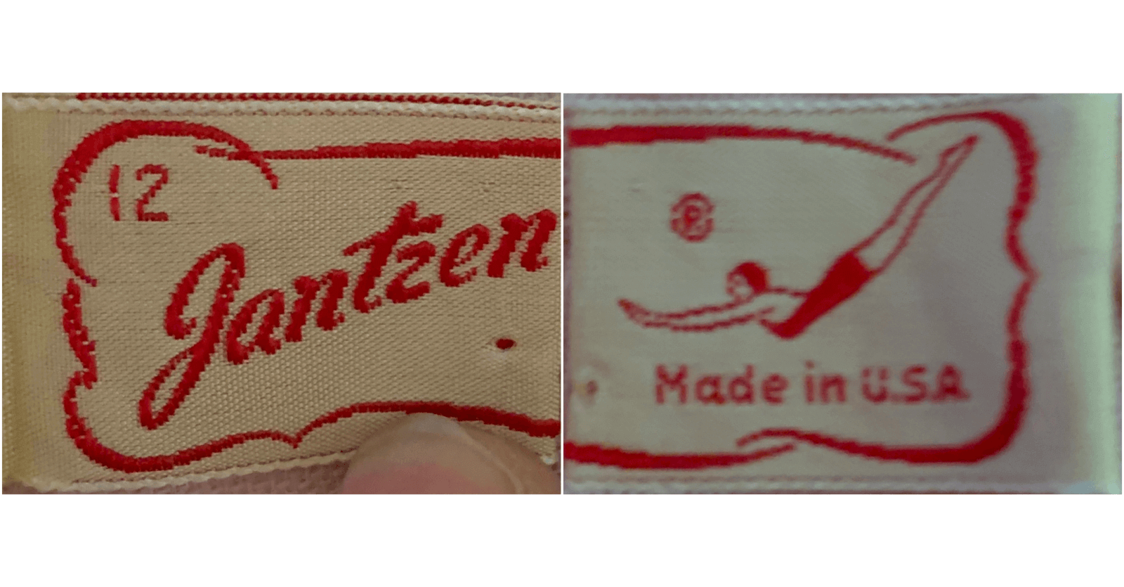 from a pair of early-1950s shorts - Courtesy of Inez Underwood Collection