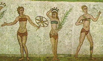 Ladies of Pompei Greece