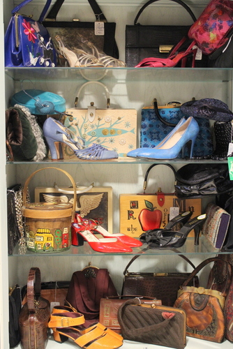 Purses and Shoes - Courtesy of Carrie, Cur.io Vintage