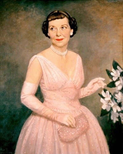 400px Mamie Eisenhower Portrait