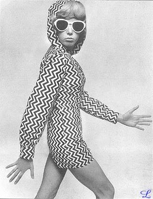 June 1965   Pattie Boyd in UK Vogue