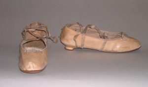 wedding slippers circa 1812