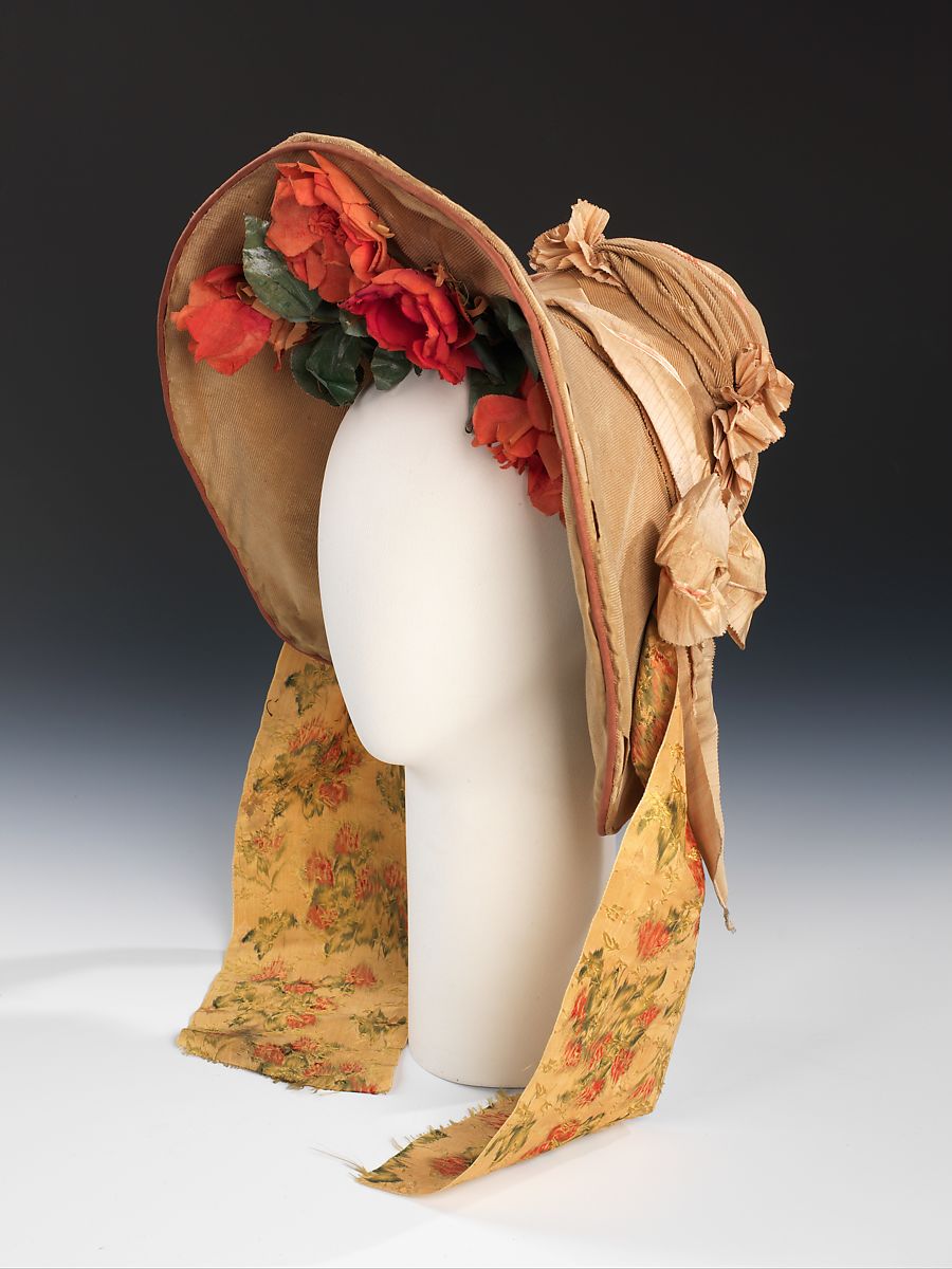 1837 wedding bonnet