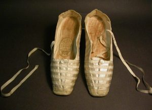 Queen Victoria's wedding slippers, 1840