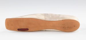 wedding slipper sole, 1844