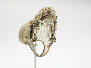 1863 wedding bonnet