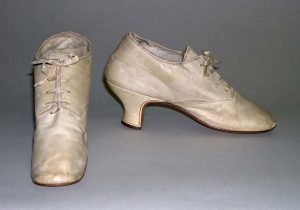 wedding shoes, 1875
