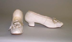 1880 wedding slippers
