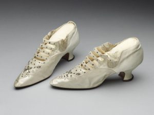 1886 wedding slippers