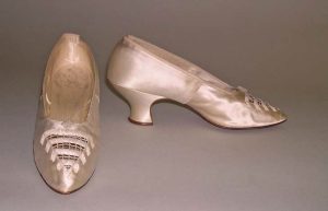 1889 wedding slippers