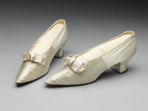 1903 wedding slippers