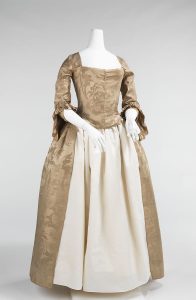 American wedding dress, 1776