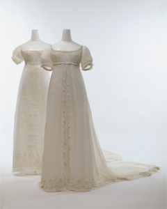 French wedding dress, 1804