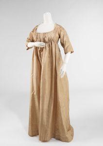 American wedding dress, 1808