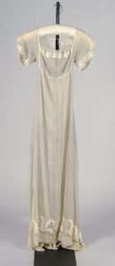 1812 wedding dress, American