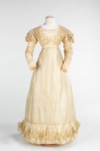American wedding dress, c 1824