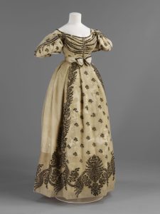 1828 wedding dress