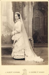 Australian bride, 1850