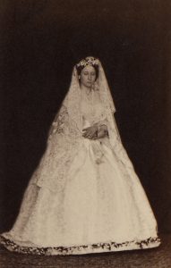 Princess Alice as bride in 1862