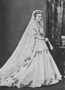 Princess Helena as bride, 1866