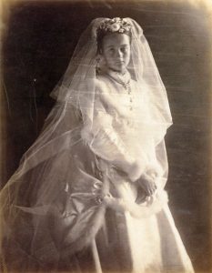 a bride, 1869