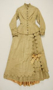 wedding dress, 1872