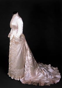 1880 Charles Worth wedding dress