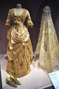 1885 wedding dress