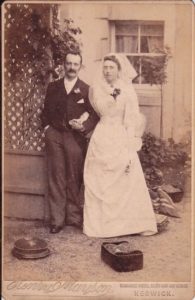 1898 bride & groom