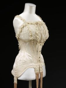 wedding corset, 1905