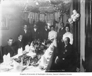 1906 Yukon territory wedding party