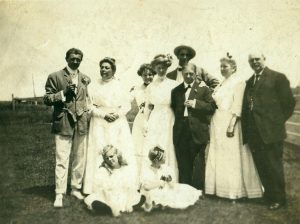 1909 Nantucket wedding party