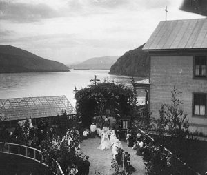 1912 wedding ceremony in Yukon