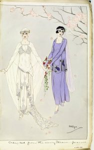 1916-1918 bridal design st cyr