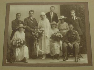 1919 wedding party