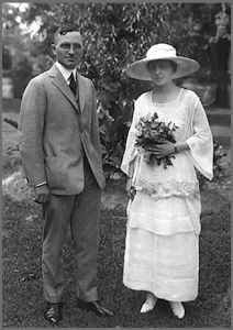 1919 bess and Harry Truman wedding