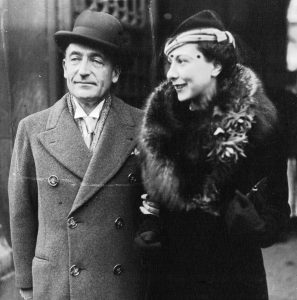 Jules Romains and bride 1936