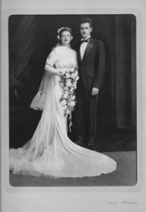 Pennsylvania bride & groom, 1936