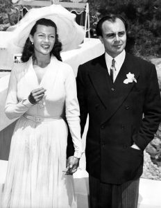1949 wedding Rita Hayworth & Aly Khan